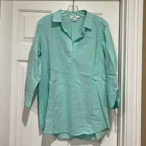 Vineyard  vines cotton linen blend tunic